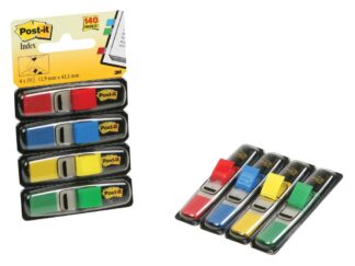 Marqueur de page 4/set Post-it® Mini avec distributeur