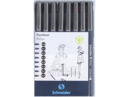 Fineliner Pictus 8pc/wallet