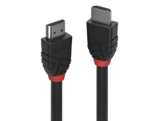 Cable Lindy HDMI 2.0, 0.5m, noir