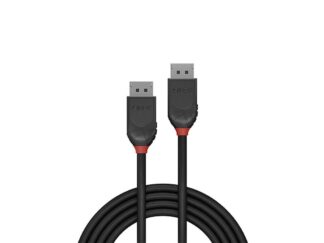 Câble Lindy DisplayPort 1.2, 0.5m, noir
