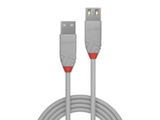 Câble Lindy LY-36714, rallonge USB 2.0 type A, 3 m, ligne Anthra