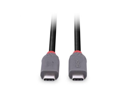 Cable Lindy USB4 240W USB Type C, putere maxima 240W, 100W , lungime 2 metri, latime de banda supotata 40Gbps, gri – Image 3