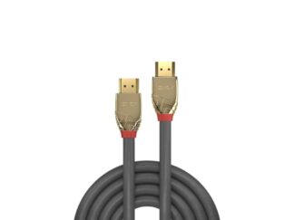 Cable Lindy LY-37866, Standard HDMI Gold Line, noir