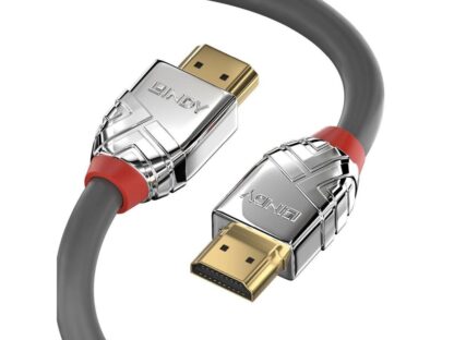 Cable Lindy LY-37876, HDMI 2.0, Crom – Image 2