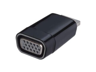 Adaptateur Lindy LY-38194, HDMI Type A to VGA Dongle, noir