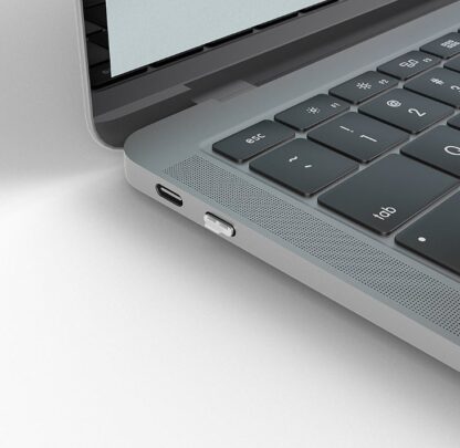 Bloqueur de port Lindy 10xUSB-C (sans clé), blanc – Image 4