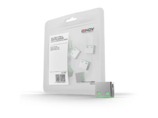Serrures Lindy adaptateur USB, 10 USB, vert