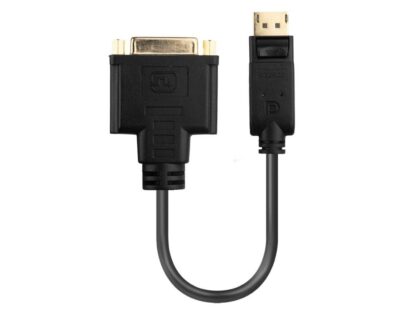 Adaptateur Lindy LY-41004, DisplayPort 1.2 to DVI, noir