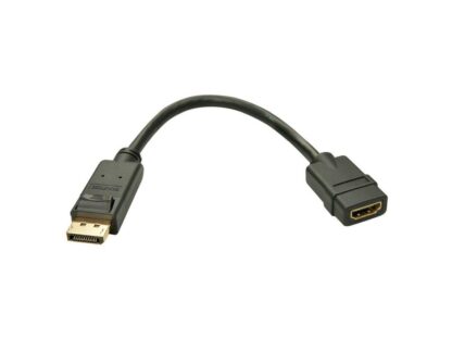 Adaptateur Lindy LY-41005, DisplayPort 1.2 vers HDMI 1.3, noir – Image 2