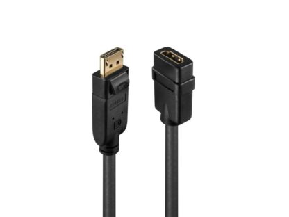 Adaptateur Lindy LY-41005, DisplayPort 1.2 vers HDMI 1.3, noir