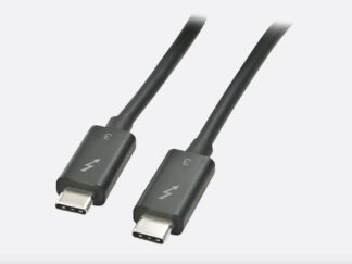 Cable Lindy Thunderbolt 3, 2m, Passive, noir