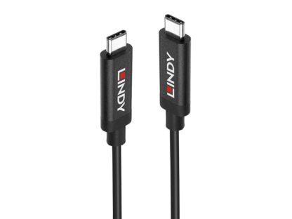 Câble Lindy Active USB 3.2 Gen 2 C/C, noir