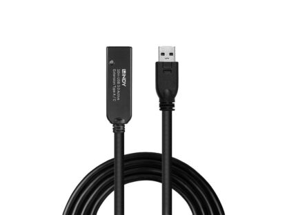 Câble Lindy 10m USB 3.0 Act. Rallonge USB A vers USB C – Image 3