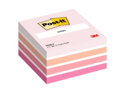 Notes autocollantes cubes Post-it 76 x 76mm, 450 feuilles 3M