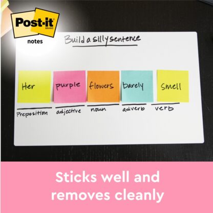 Notes adhésives Z-Notes neon Post-it 76 x 76 mm, 6 x 100 feuilles, 3M – Image 4