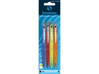 Stylo à bille Schneider K20 Frosty 4pc/ blistercard