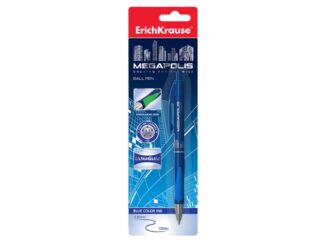 Stylo à bille rétractable ErichKrause® MEGAPOLIS Concept, couleur d'encre : Bleu