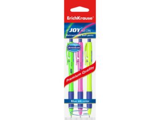Stylos à bille rétractables Joy Neon, set de 3 pièces EK