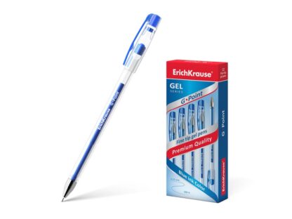 Stylo à encre gel ErichKrause® G-Point Bleu – Image 3