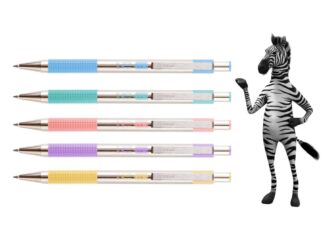 Stylo à bille 0,7 mm Zebra F-301 Pastel