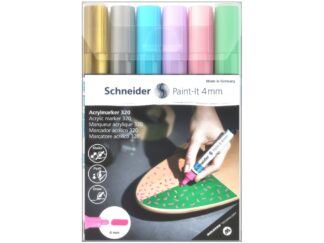 Marqueur pour peinture acrilique Paint-It 320 4 mm Schneider 6 pcs/set2