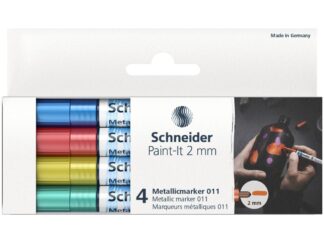 Marqueur métallique à pointe ogive 2 mm Paint-It 011 set2