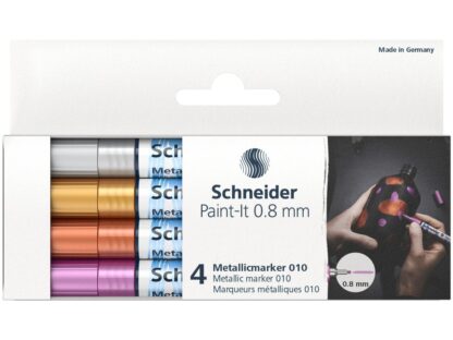 Marqueur métallique à pointe fine 0,8 mm Paint-It 010 set1