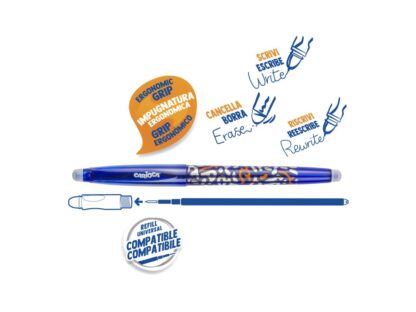 Stylo à encre gel effaçable 0.7 mm Carioca Oops Pop – Image 2