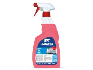 Détergent dégraissant pour surfaces métalliques dures