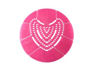 Crépine d'urinoir en silicone parfumée