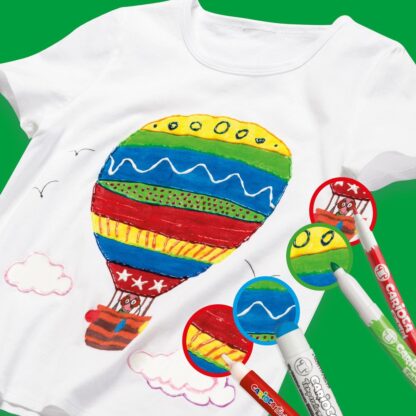 Fineliner Carioca Fabric 10/set – Image 3