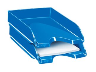 Bac à documents Gloss Bleu