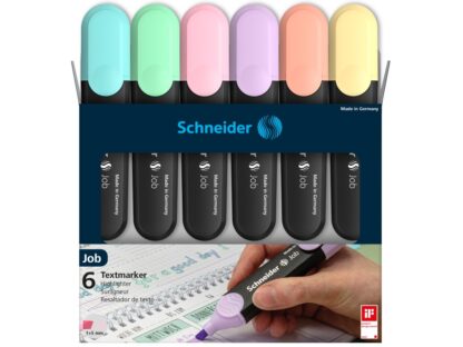 Textmarker Schneider Job Pastel 6/set – Image 2