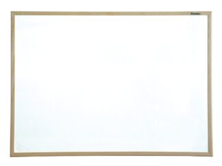 Tableau blanc magnétique avec cadre en bois 60 x 40 cm Forster