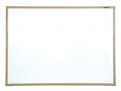 Tableau blanc magnétique avec cadre en bois 60 x 40 cm Forster